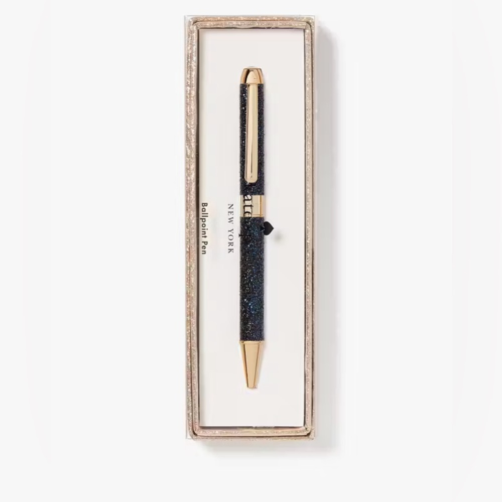 2/$60 Kate Spade Glitter Ballpoint Pen